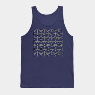 Golden arches geometric pattern Tank Top